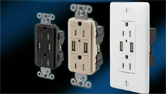 Hubbell Wiring Systems: 3.0 Amp USB Fast Charge Capacity Receptacle