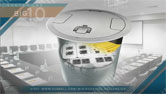 Hubbell Wiring Systems: Hubbell Wiring Device-Kellems SystemOne 10” Fire-Rated Poke-Through