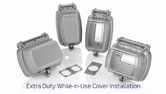 Leviton Manufacturing Company: Extra Duty While In Use Covers                     
