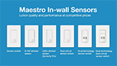 Lutron Maestro In-Wall Sensors