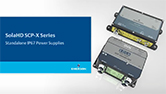 SolaHD SCP-X Series Standalone IP67 Power Supplies