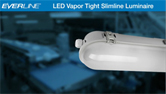 Light Bites- EVERLINE LED Vapor Tight Slimline Luminaire