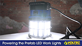 How To Set Up Your Voltec PreFab Work Lights
