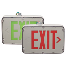 Appleton™ HEX LED Series Exit and Emergency Egress Lighting