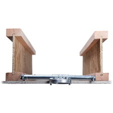 RACO 939 lets you add 4" round ceiling-fan rated pan to old work with engineered wood joists