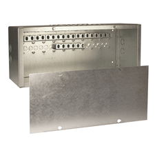 RACO Dugout transition box takes MC to conduit to enter a load center