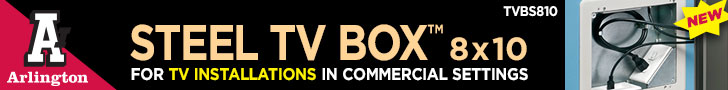 Arlington Steel TV Box 8x10
