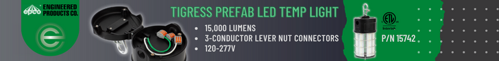 Introducing the TIGRESS LED Prefab Temp Light