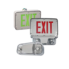 Appleton HEX LED Series Exit and Emergency Egress Lighting For Unparalleled Safety and Reliability