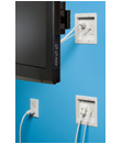 Pre-Wired, Pre-Assembled TV Bridge™ II Kits for Existing Walls