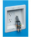Arlington’s New Non-Metallic CED130 Cable Entry Device with Slotted Cover
