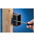 IN/OUT™Box Non-metallic Adjustable Outlet Box