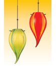 W.A.C. Lighting “Carnival” Murano Glass Pendants