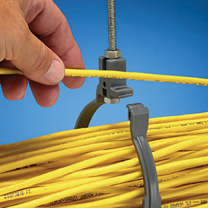 The HOOP™ Non-metallic High Speed Cable Ring. New From Arlington
