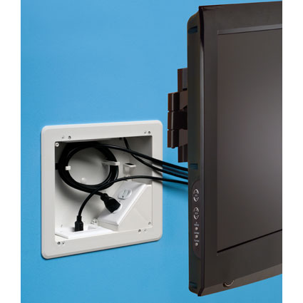 8x10 TV BOX™ Features Versatile Mounting in New and Retrofit installations