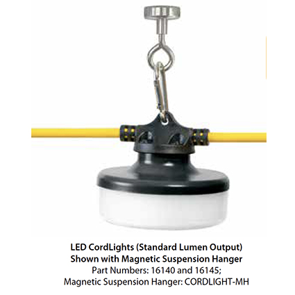 LED CordLights — 1,500 Lumens per LED Module, 15,000 Total Lumens