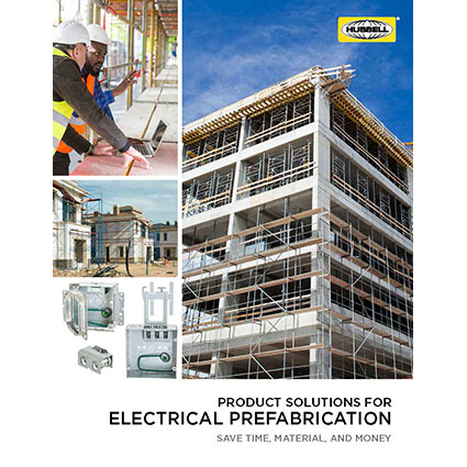 How to save time, materials, and money with electrical prefab
