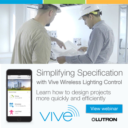 Simplifying Specification with Vive Wireless Lighting Control