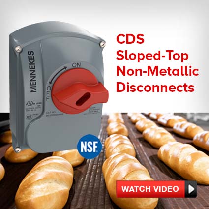 CDS Sloped-Top Non-Metallic Disconnects