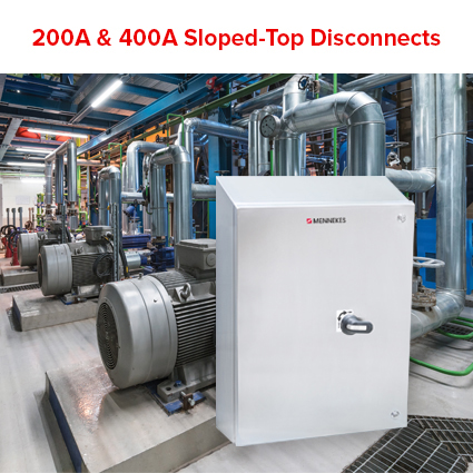 200A & 400A Sloped-Top Disconnects