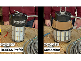 EPCO TIGRESS Prefab Temp Light Assembly: Side-by-Side Comparison