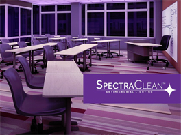 SpectraClean™ Antimicrobial Lighting from Hubbell Lighting
