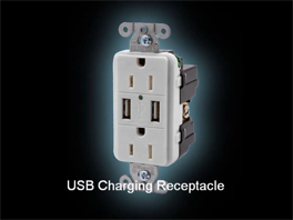 Hubbell Wiring Systems: USB Charging Receptacle
