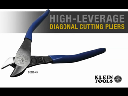 Klein High-Leverage Diagonal Cutting Pliers