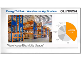 Lutron Electronics Co., Inc.: Save Energy in Warehouse Applications with Energi TriPak