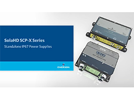 SolaHD SCP-X Series Standalone IP67 Power Supplies