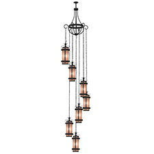 Castellon Cascading Pendant released by 2nd Ave Lighting