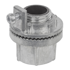 Product launch provides comprehensive selection of ABB sealing hub-type terminating fittings<br>ABB
Installation Products Inc., formerly Thomas & Betts, now offers
Steel City® commercial hubs, which terminate rigid and intermediate
metal conduit (IMC) in an enclosure or box with an exceptionally
watertight seal.