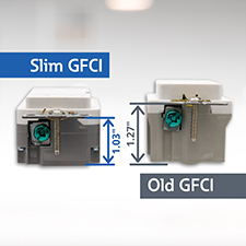 Eaton’s Wiring Devices Introduces Next Generation Slim GFCI Receptacles