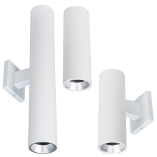<b>October 26, 2017</b>… Power management company Eaton today announced
the introduction of the Portfolio 2-inch aperture LED Cylinders
available in round and square configurations for ceiling-, wall- or
pendant-mount applications.