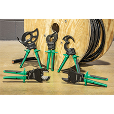 Greenlee® Introduces High-Performance Ratchet Cable and ACSR Cutters