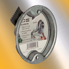 <b>South Bend, Indiana</b> September 25, 2018 - RACO introduces the 297
Old Work Pan. This shallow round electrical box mounts light fixtures to
existing ceilings or walls. RACO, part of Hubbell Commercial
Construction, provides innovative electrical products to commercial and
residential markets.