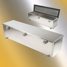 <b>South Bend, Indiana</b> October 9, 2018 -Wiegmann has introduced the
T-CHSS line of stainless steel wire troughs. These new hinged cover
enclosures provide superior protection for electrical wiring in
corrosive environments. Wiegmann, part of Hubbell Commercial
Construction, provides innovative electrical products to OEM, industrial
and commercial markets.