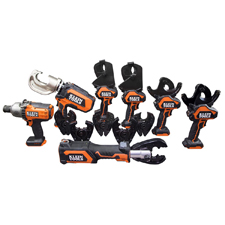 <b>Feb. 19, 2018 (Lincolnshire, Ill.)</b> – Klein Tools (<a href="http://www.kleintools.com/">www.kleintools.com</a>), for professionals since 1857, brings over 160 years of quality, durability and expertise to a new line of <a href="https://www.kleintools.com/catalog/battery-operated-tools/gear-driven-cable-cutters">battery-operated tools</a>,
including a variety of cable cutters, crimpers and an impact wrench.
Engineered to help linemen work more efficiently, these tools have the
performance and durability professionals expect from Klein – powered by
DeWALT® lithium-ion batteries.