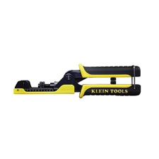 <b>May 23, 2018 (Lincolnshire, Ill.)</b> – Klein Tools (<a href="http://www.kleintools.com/">www.kleintools.com</a>),
for professionals since 1857, introduces the Extended-Reach Coax
Crimper, which enables cable connections in tight spaces. Features
include a universal plunger for work on multiple connector types and an
elongated neck to help make coaxial cable installations easier across
all jobsites.