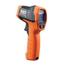 <b>Nov. 28, 2018 (Lincolnshire, Ill.)</b> – Klein Tools
(www.kleintools.com), for professionals since 1857, introduces a 20:1
Dual-Laser Infrared Thermometer, which offers a wide measurement range, a
tight distance-to-spot ratio, dual targeting lasers and several
calculation modes.