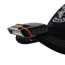 <b>June 18, 2019 (Lincolnshire, Ill.) </b>– Klein Tools (<a href="http://www.kleintools.com/">www.kleintools.com</a>),
for professionals since 1857, introduces the Cap Visor Light, enabling
professionals to add light to any hat or cap. Its contoured metal clip
is designed to fit securely onto the brim of a tradesperson’s hat.
Additional features include a pivoting head to provide hands-free
lighting exactly where needed.