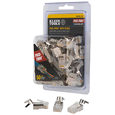 Klein Tools® Introduces New Data Plugs for Easy Installation with Less Waste