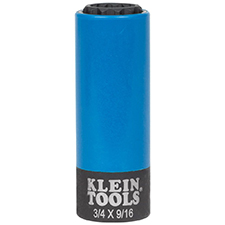 Klein Tools® Introduces Coated Impact Socket with Two of the Most Commonly Used Sizes