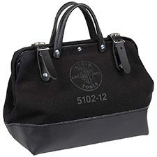 Klein Tools® Launches 12” Canvas Tool Bag in Classic Black
