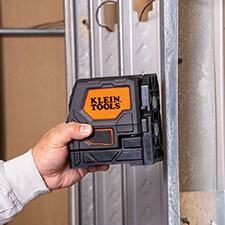 Klein Tools® Launches New Rechargeable Green Cross-Line Laser Level, Perfect for Brighter Jobsites