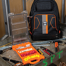 New Component Box from Klein Tools® Connects to MODbox™ Tool Bag, Tote and Backpack