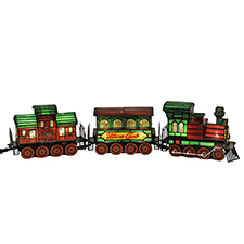 Meyda Tiffany Lighting unveils Train Lighted Sculpture Set for the Holidays
