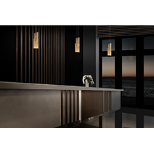 Modern Forms Elevates Luxury with New AMARI LED Mini Pendant with Conversational Cross-Shaped Appeal